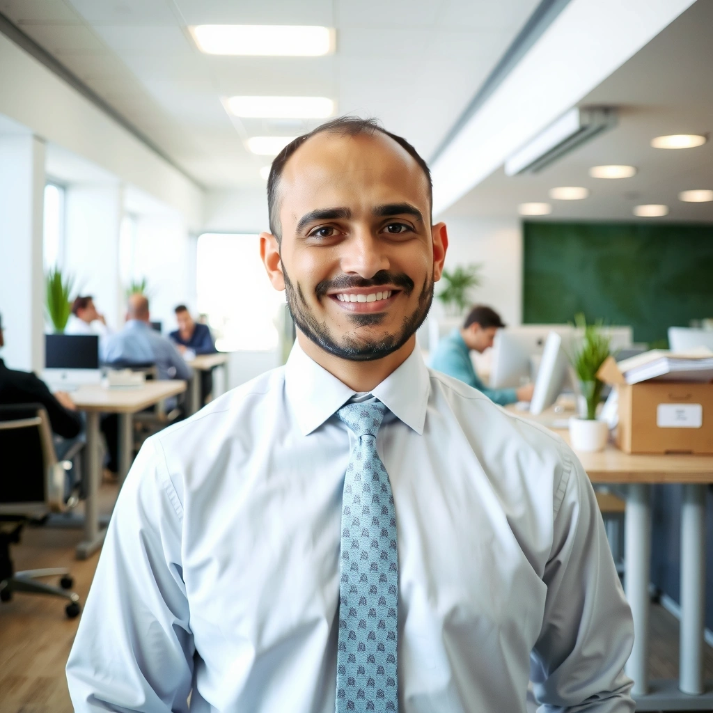 Portrait of Mr. Khalid Jassim, Head of Customer Experience at BahrainNet Connect