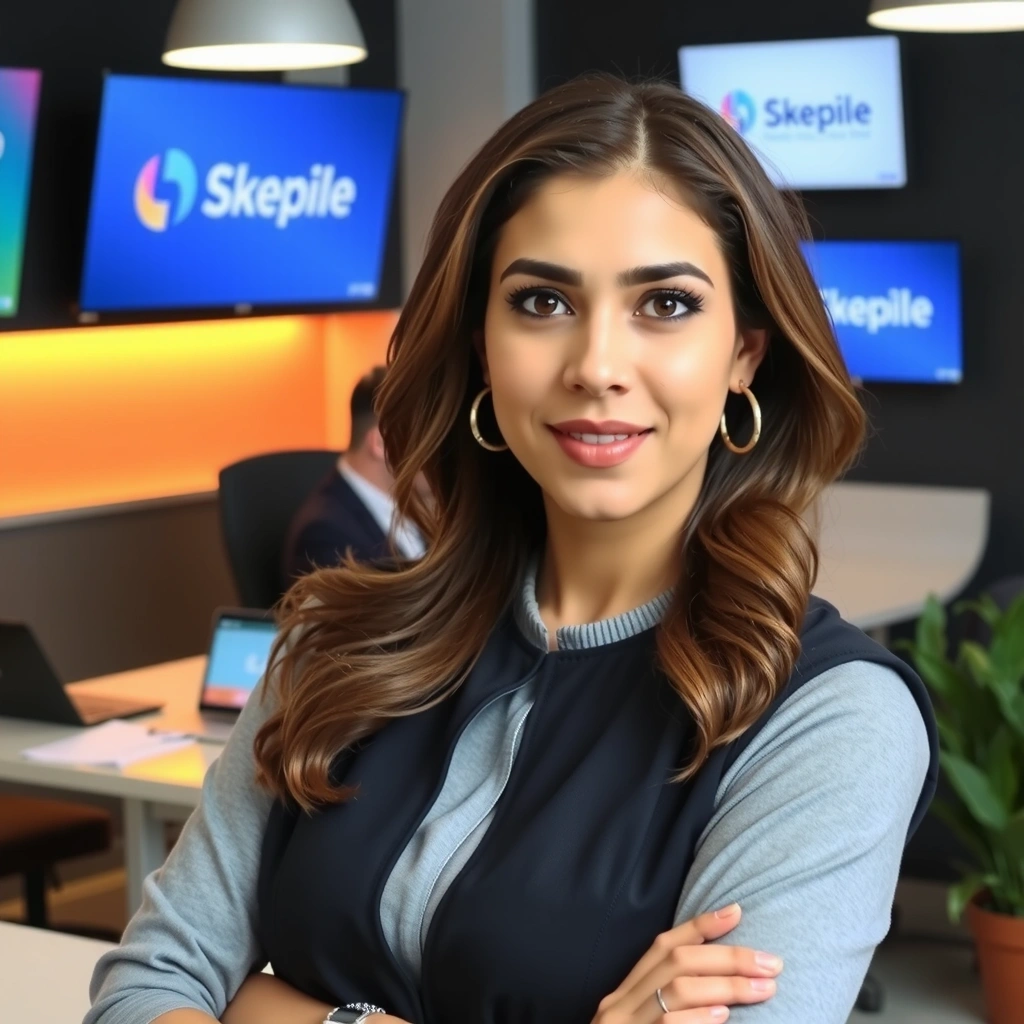 Portrait of Ms. Sara Ahmed, Marketing Director at BahrainNet Connect