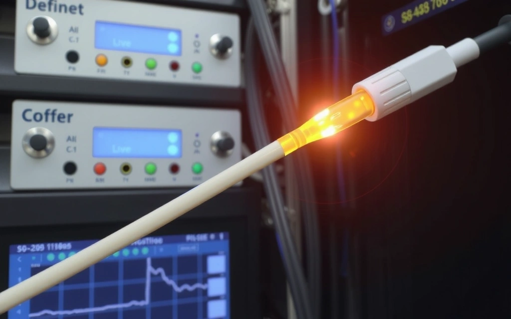 Direct fiber optic connection for dedicated internet