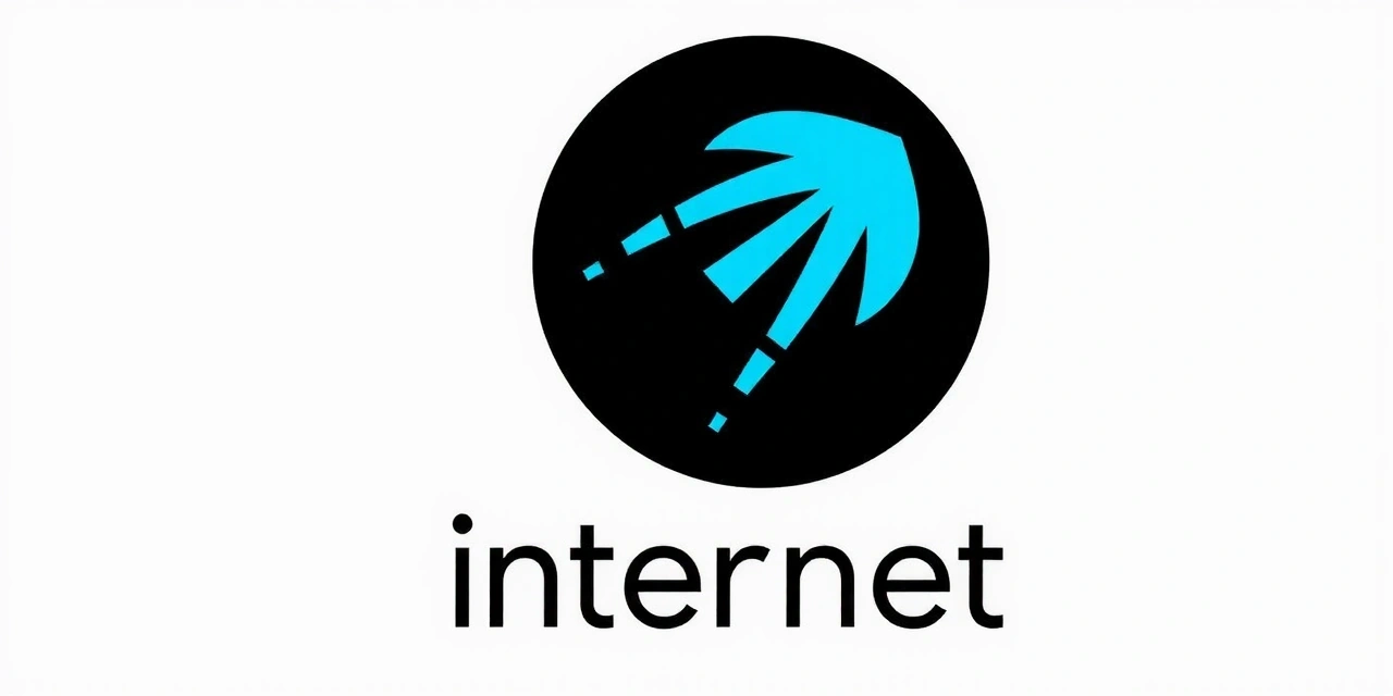Generic logo for an internet service provider, symbolizing connectivity.