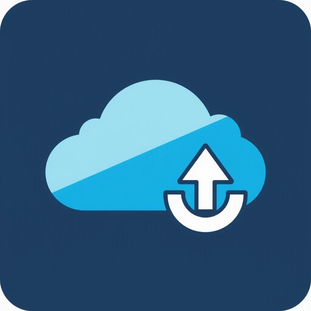 Cloud storage icon